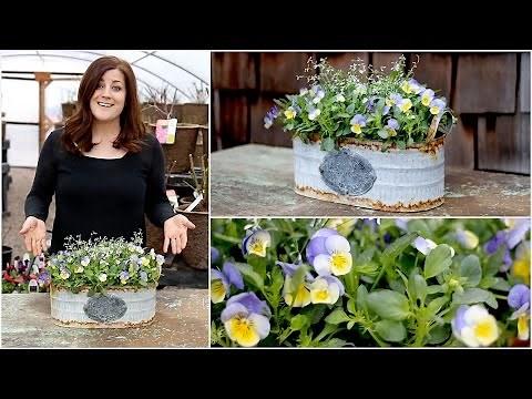 Simple Spring Centerpiece (Full Version)