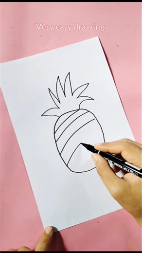 Easy Drawing Easy 🤗 #drawing #howtodraw #vegetables #simpledrawing #shorts #art #easydrawing