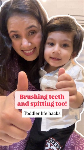 Ivaan Khanna & Pooja Khanna on Instagram: "Edible toothpaste isn’t 100% safe for kids, here’s why Even though “edible” toothpaste sounds safe, it’s not 100% risk-free for kids. Toddler often swallow toothpaste instead of spitting it out, and if it has fluoride, that can lead to too much fluoride in their system — causing white spots on teeth (fluorosis) or stomach upset. Candy-like flavors also make kids more likely to eat it like a treat. So, always supervise brushing, use only a tiny amount (r