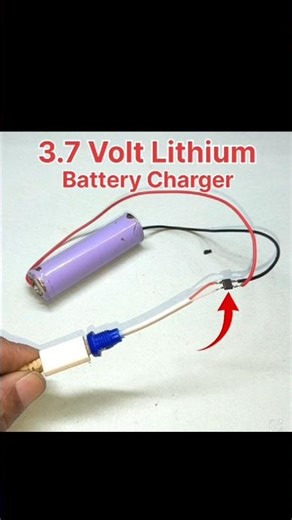 Lithium Battery Charger | 3.7v Battery Charger | Using MB10F #shortsfeed