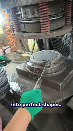 108K views · 483 reactions | Heavy Duty Press Cutting Metal with Precision | PastFactory | Facebook