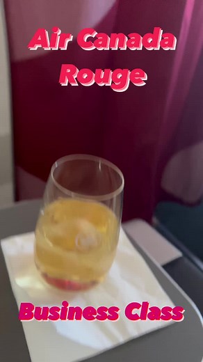 Air Canada Rouge Business Class Experience Review
