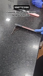 Learn to make leopard print - easiest method to learn print on cake . You can use this technique to create choclate garnishes Do you want to learn more about this please WhatsApp on 9987723166 | Cakechef Academy by ABHB