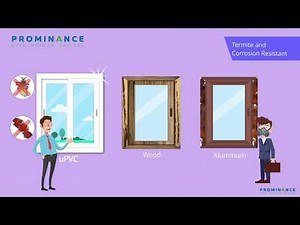 Prominance uPVC Windows vs Aluminium Windows vs Wooden Windows Features Comparison