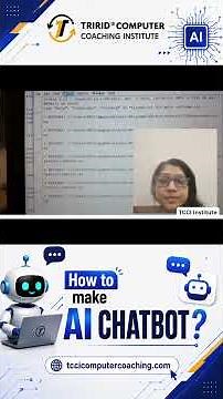 How to Make AI Chatbot | Learn AI & Python | TCCI #ai #coding #shorts #foryou