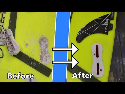 How to Replace a FCS2 Finbox | Surfboard Repair