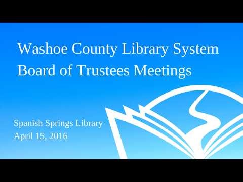 Library Board of Trustees Meeting