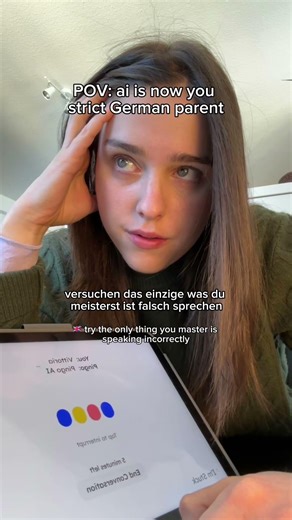 anzeige- Pingo AI became my strict German parent #pingoai #languagelearning #germanstudy #deutsch
