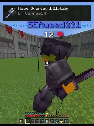 Best Texture Packs for MACE PVP #minecraft #pvp #tutorial #gaming