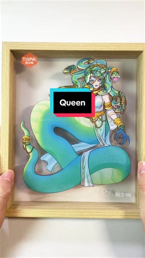 Relaxing Queen-Themed DIY Sticker ASMR