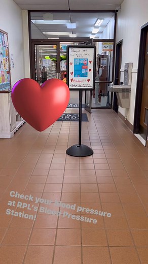 Blood pressure station and blood pressure kits for checkout at RPL! | Radford Public Library