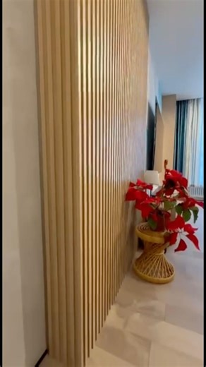 Главная фишка проекта угол: вместо стыка двух панелей изделие изготовлено с учётом геометрии