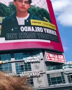 6.9K views · 6.7K reactions | im on 2 billboards in my hometown whatttt is going on man. my single Everybody Wants you is available everywhere! | Johnny Orlando | Facebook