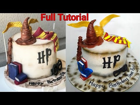 How To Make A Harry Potter Cake | Harry Potter Cake Ideas | Harry Potter Birthday Cake