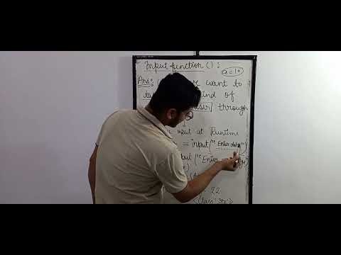 #python input and output function with it's need and easy explanation and example. 