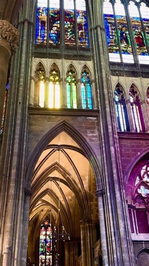 Metz Cathedral Inside Tour 🇫🇷 | 6.500 m² Glasfenster & pure Gotik