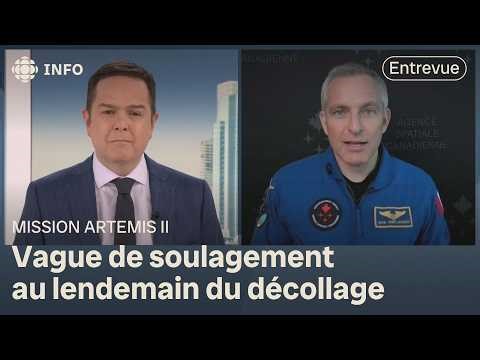 Mission Artemis II : entrevue avec l’astronaute David Saint-Jacques | Zone Info