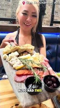 Everything I ate at Craft 64 in Chandler, AZ #rainaiscrazy