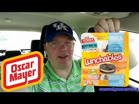Reed Reviews Lunchables Turkey & American Cracker Stackers