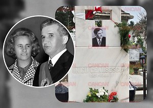 Ce a apărut pe mormântul soților Ceaușescu, la 36 de ani de la Revoluție! Monumentul funerar atrage mulți nostalgici ai comunismului