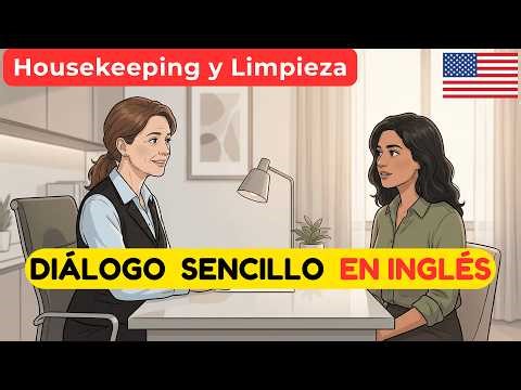 Diálogo Fácil para Principiantes: Entrevista de Trabajo (Housekeeping y Limpieza)