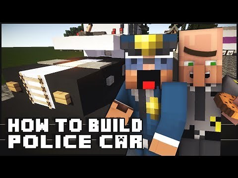 ► Minecraft : How to Make - Police Car