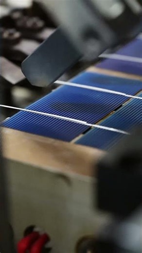 Solar Module Production: Automated Welding Process