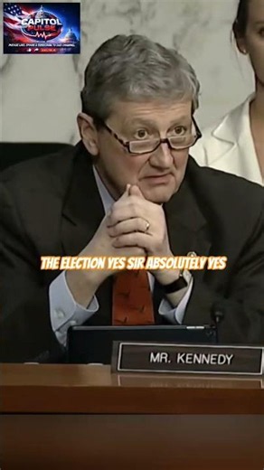"Absolutely Yes" Clapper Confirms to Senator John Kennedy Russians Tried to Influence 2016 Election🔥