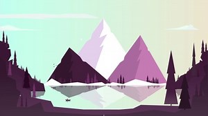 clip-1044424339-lonely-boat-sunset-on-calm-sea-background