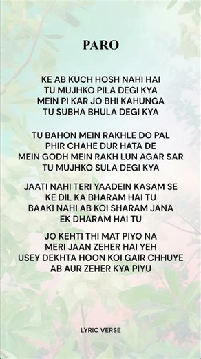 PARO (Lyrics)