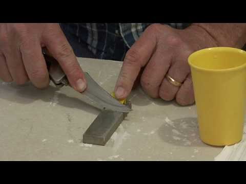 Home Maintenance & Hand Tools : How to Use a Sharpening Stone