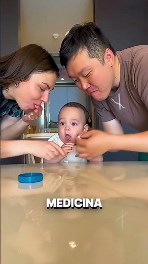 El truco genial para que su hijo tome la medicina😷