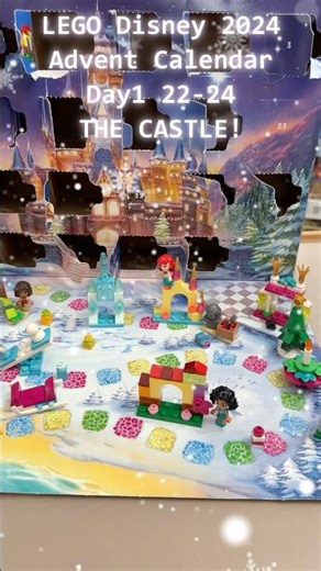 LEGO Cinderella Castle FINALE! 🏰 Days 21-24 Reveal #youtubeshorts #legoshorts