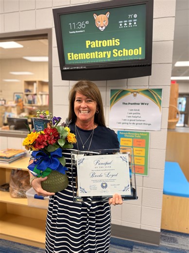 Bay District Schools principal of the year is a finalist for state award