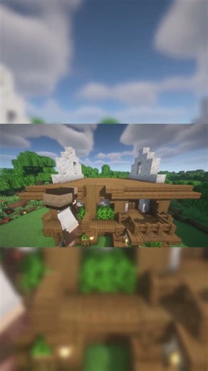 Minecraft Timelapse | Medieval Survival Base : With interior #howtobuild #minecraft #tutorial #base