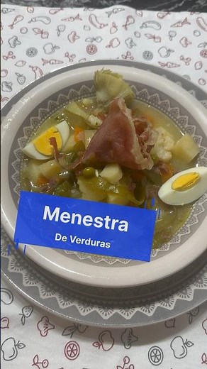 MENESTRA DE VERDURAS 🫛🥕🥔 #menestra #verduras #recetafacil