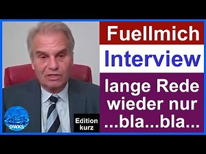 Fuellmich-Interview nach dem Raussschmiss aus dem Ausschuss- lange Rede, wieder nur ...bla...bla...