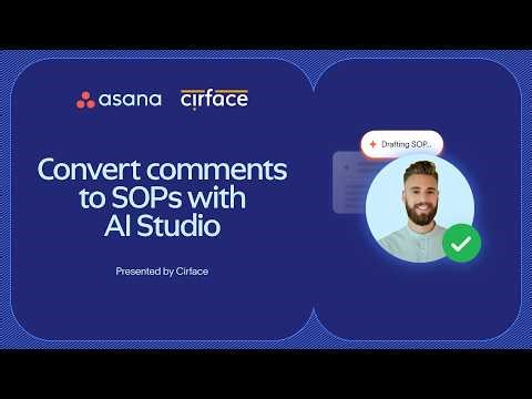 How to turn an Asana comment thread into an SOP with Asana AI