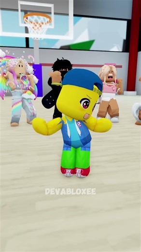 he did the sea lion dance with his follower.. 😅 roblox #shorts #robloxshorts