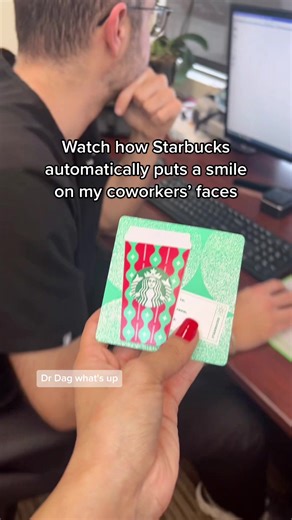 Spreading Holiday Cheer with Starbucks Gifts | Dentist Vlog