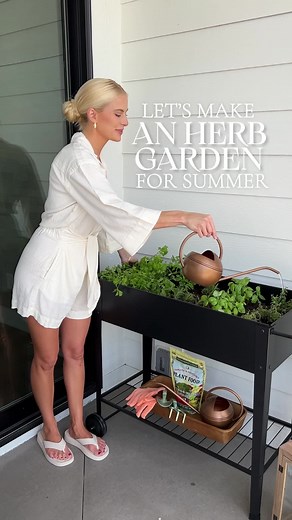 DIY Patio Herb Garden for Summer | Home Decor Ideas