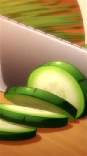 My Crush new obsession cucumber #kimchi #ramen #aivideo #animecooking #animevibes #virlshort #shorts