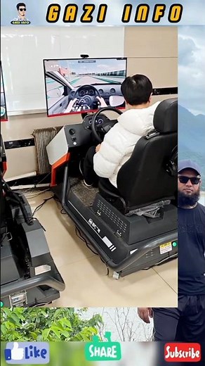 Driving Simulator Training Centre@gazivai21 #driving #simulator #simulation