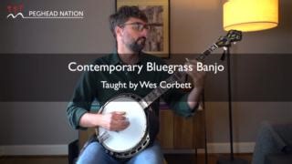 In this Contemporary Bluegrass Banjo lesson on Peghead Nation, Wes Corbett shows how to play “Goodbye Liza Jane,” which is a classic fiddle tune and festival jam session favorite. Wes’s arrangement combines single-string and melodic style. Join Wes for this, and many more great banjo lessons today! https://ow.ly/L6I450W7YVE #banjo #bluegrass #pegheadnation | Peghead Nation