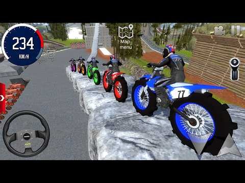 Impossible Offroad Motorbike Racing 3D #2 - Motocross Dirt Bike Stunts - Android Gameplay FHD