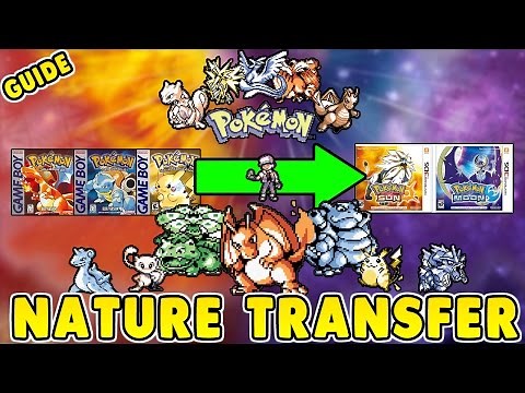 How To KNOW NATURES in POKEMON RED BLUE AND YELLOW & TRANSFER them to POKEMON SUN and MOON! (Guide)
