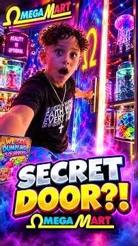 We Found a SECRET DOOR Inside Omega Mart 😳