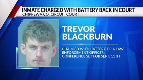 Eau Claire County inmate, arrested while imprisoned, makes court appearance