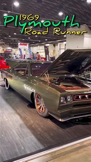 1969 Plymouth Road Runner: 383 Hemi-Horn Muscle Mayhem! 🔥🚗 #shorts #musclecar #classiccar #usa