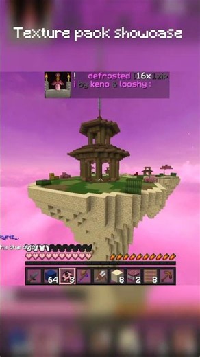 texture pack showcase 🥀 #minecraft #bedfight #bedwars #fireball #pvp #viral #fyp